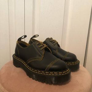 Dr Martens 1461 Bex Double Stitch platform shoes
